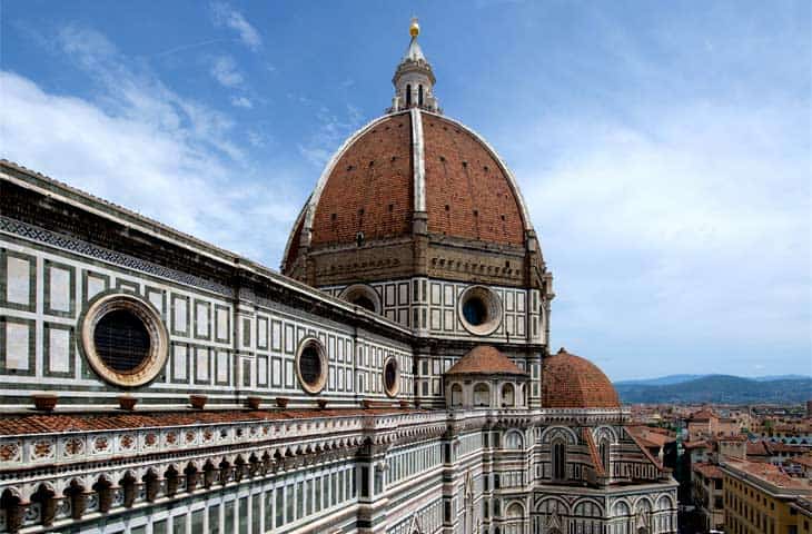 florence cathedral How many steps does Brunelleschi's dome have?